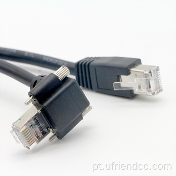 Câmera Gigabit RJ45 CAT6 8P8C Cabo Ethernet de rede